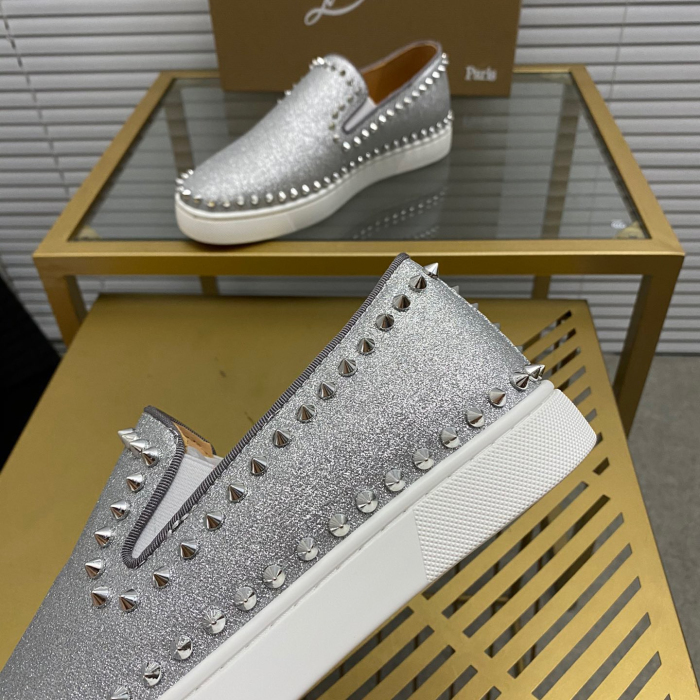 Christian Louboutin Pik Boat Sneaker Size 36-46 4-Color