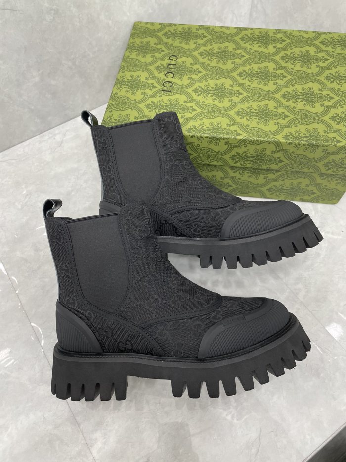 Gucci 23fw New Boots Unisex Size 35-46