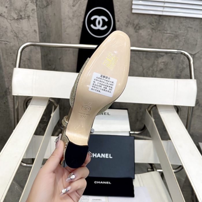 Chanel Slingbacks Pumps Size 35-41 4-Color