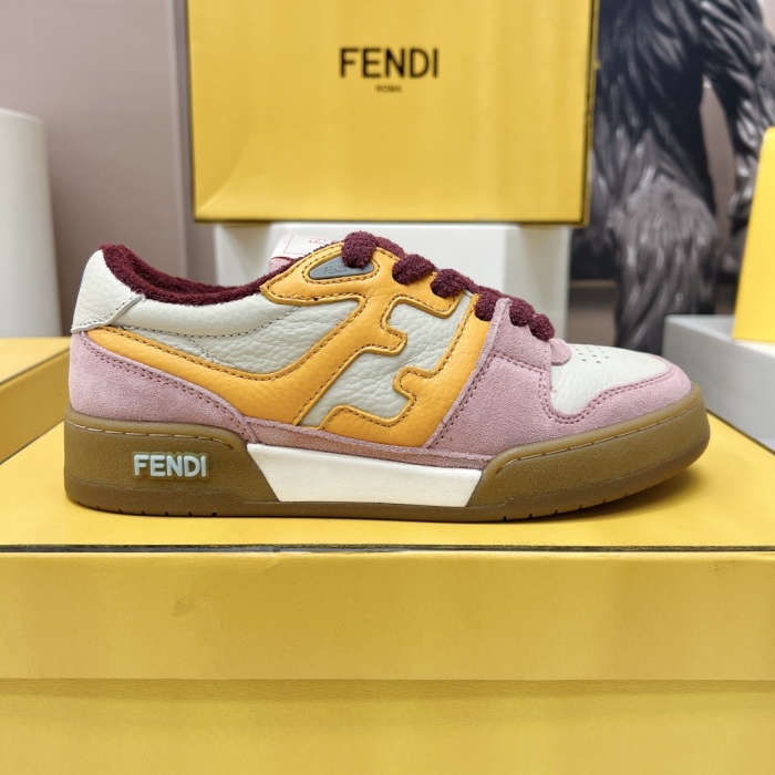 Fendi Match Low Top Sneaker Size 35-45  4-Color