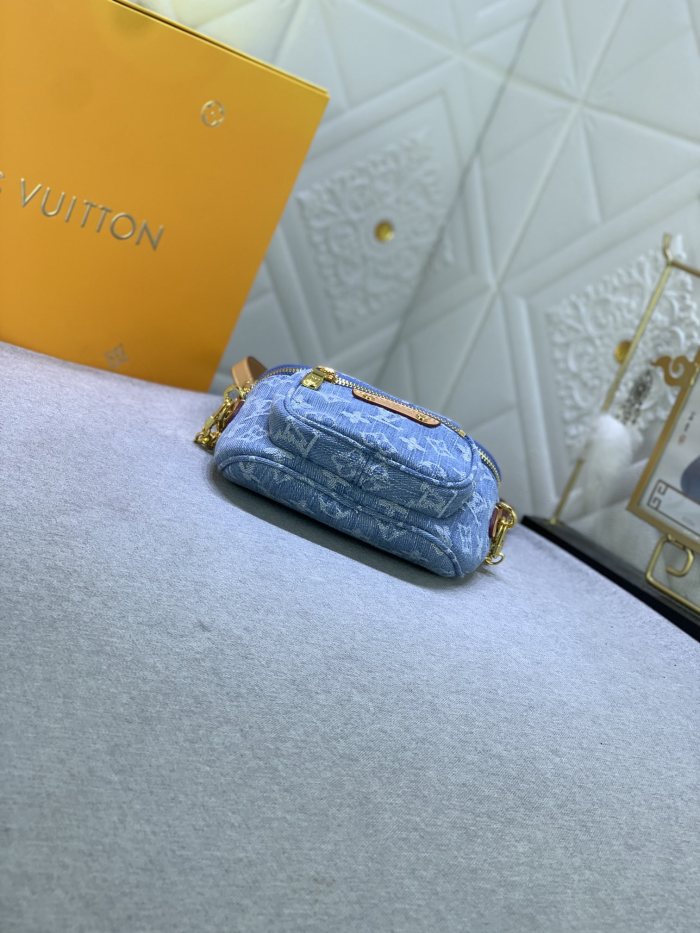 Louis Vuitton M83353 Mini Bumbag Shoulder Bags Size 17*12*9cm