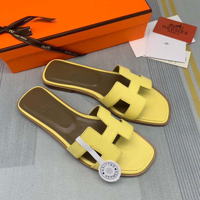Hermes Oran Slippers Size 35-41  11-Color