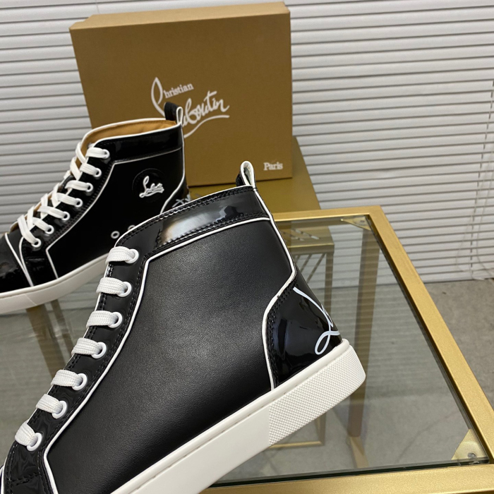 Christian Louboutin Louis High-Top Sneaker Size 36-46  8-Color
