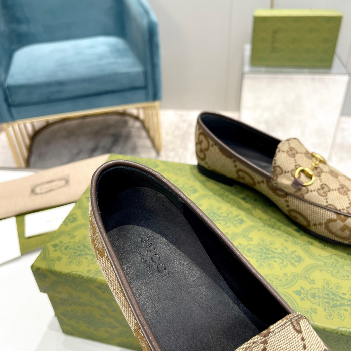 Gucci Jordaan GG Flora Loafers Size 35-41 5-Color