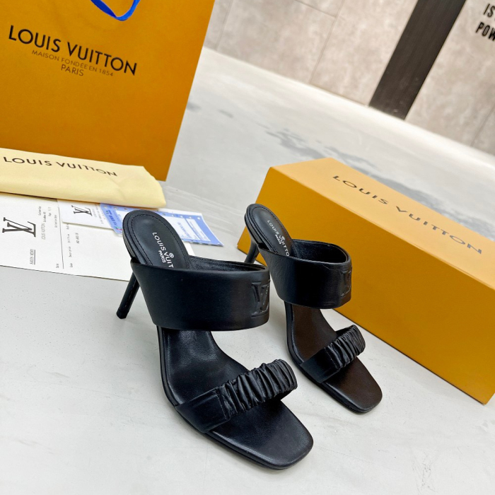 Louis Vuitton Drapy Pumps Size 36-41 Height 8.5cm   4-Color