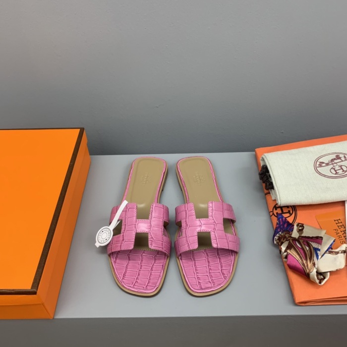 Hermes Oran Slippers Size 35-41  9-Color