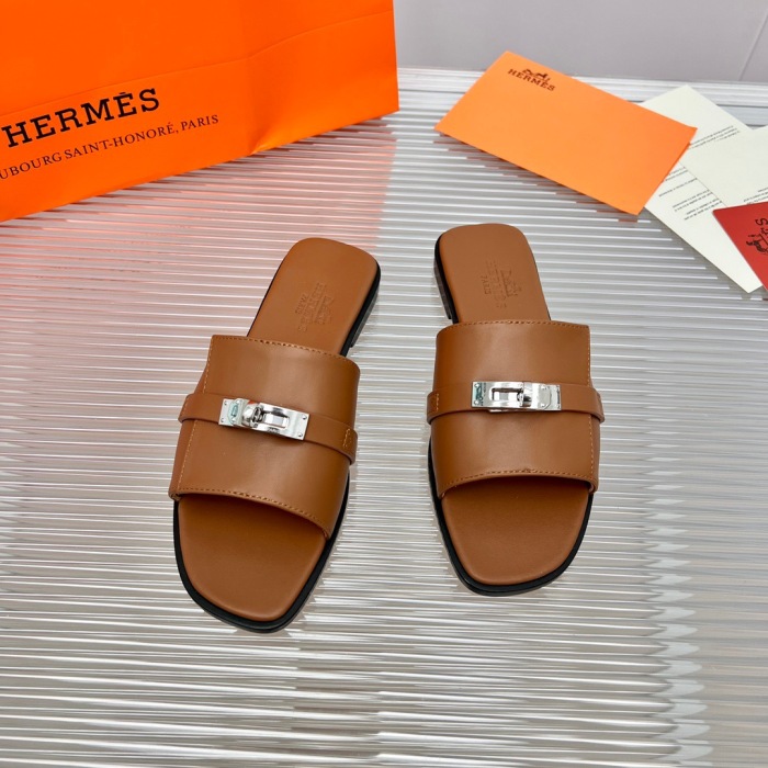 Hermes Gabriel Sandals Size 39-45  4-Color