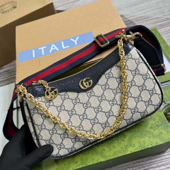 Gucci GG Ophidia GG Handbag for Women Size 25*15*6cm