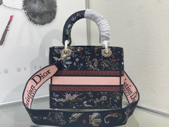 Dior Lady Women Shoulder Bags 24*20*11cm