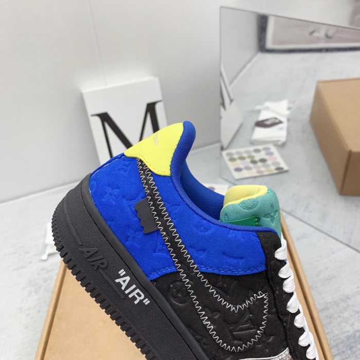Louis Vuitton x Off White x Air Force 1 Sneaker Size 36-45   9-Color