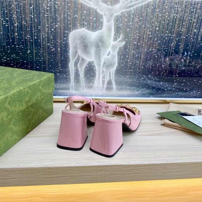 Gucci Slingback With Horsebit Pumps Size 35-41 7-Color