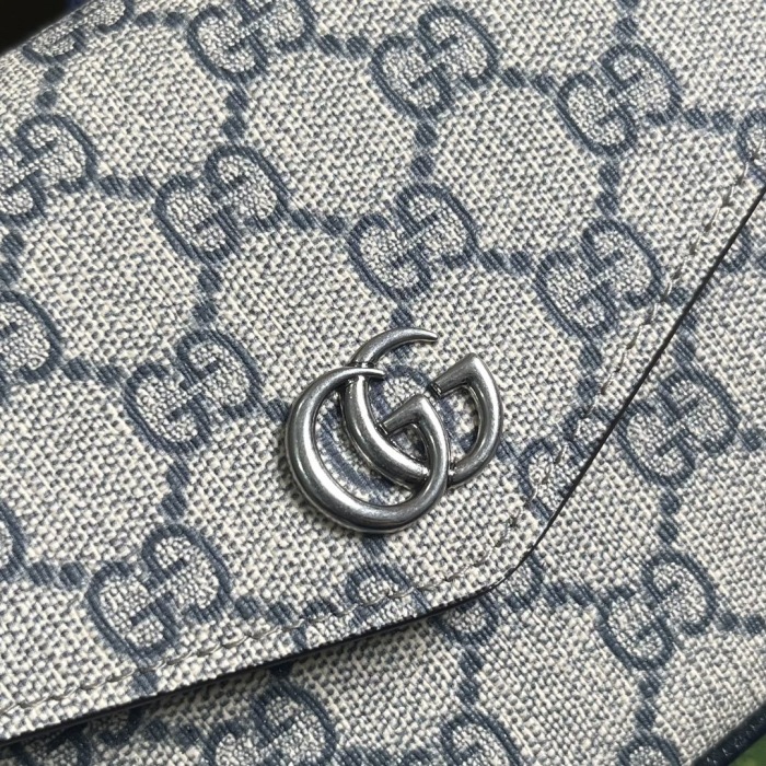 Gucci Ophidia Shoulder Bags 13*22*4cm