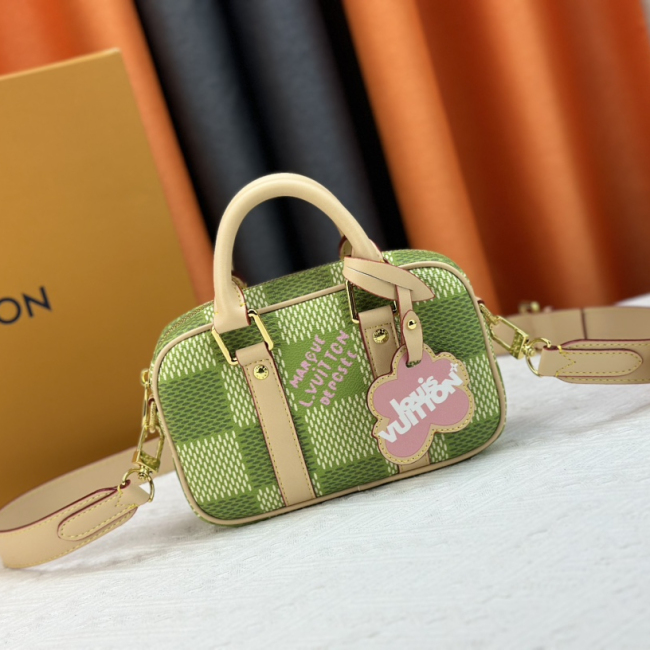 Louis Vuitton N40643 Nano Porte Documents Voyage Shoulder Bags Size 20*13*5cm