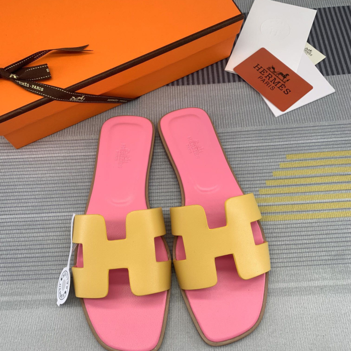 Hermes Oran Slippers Size 35-41  5-Color