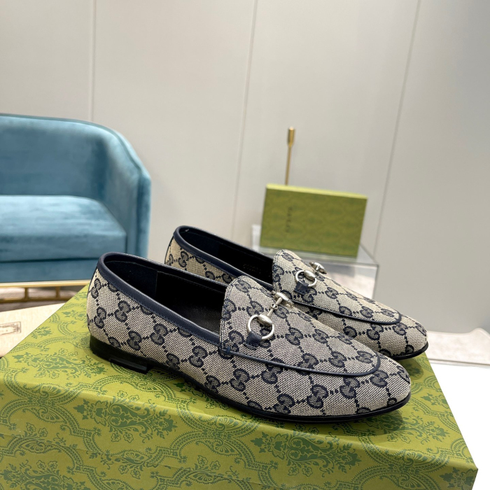 Gucci Jordaan GG Flora Loafers Size 35-41 5-Color