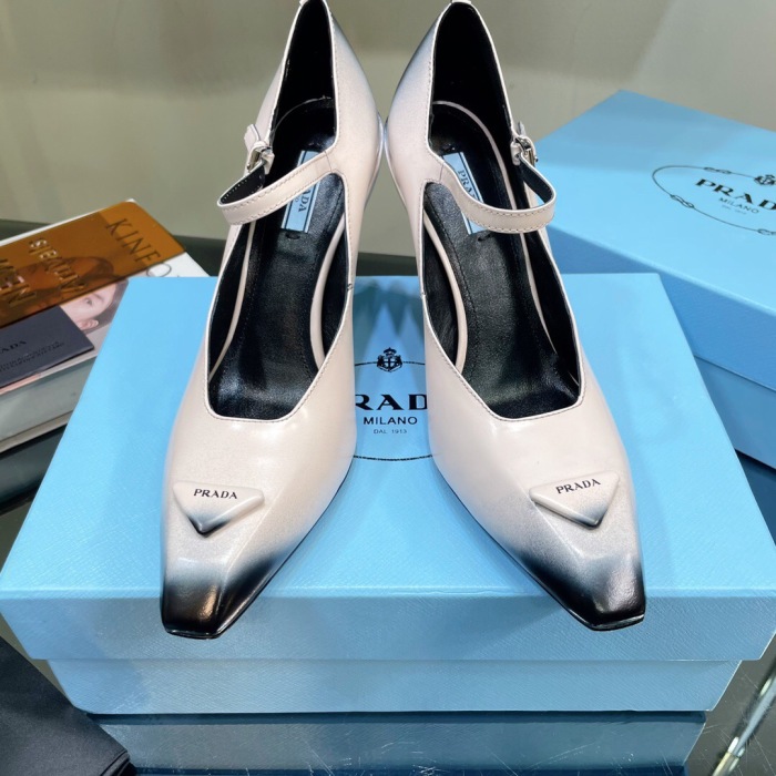 Prada Brushed Leather Pumps Size 35-41 5-Color