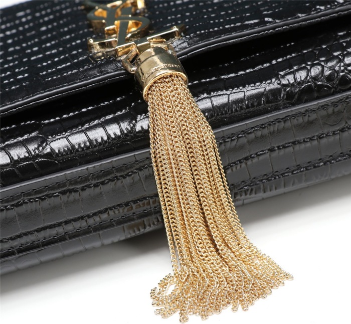 YSL Women Shoulder Bags Size 24*5.5*14.5cm
