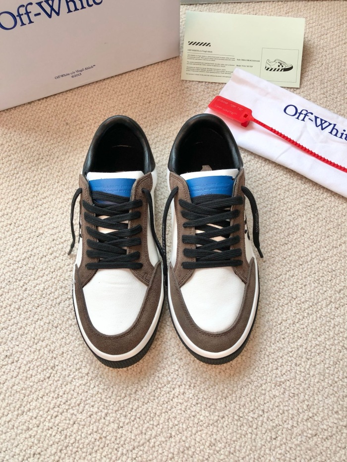 OFF White 2024ss New Low Vulcanized Sneaker Size 36-45