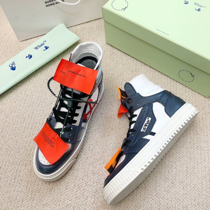 OFF White 3.0 Off Court Suede Canves Sneaker Size 35-45   11-Color