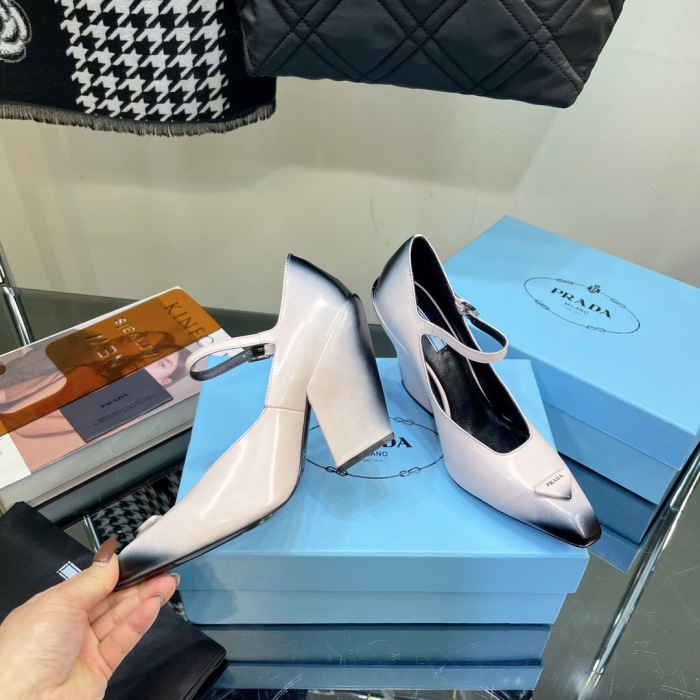Prada Brushed Leather Pumps Size 35-41 5-Color