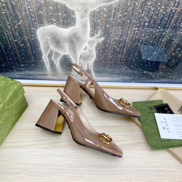 Gucci Slingback With Horsebit Pumps Size 35-41 7-Color