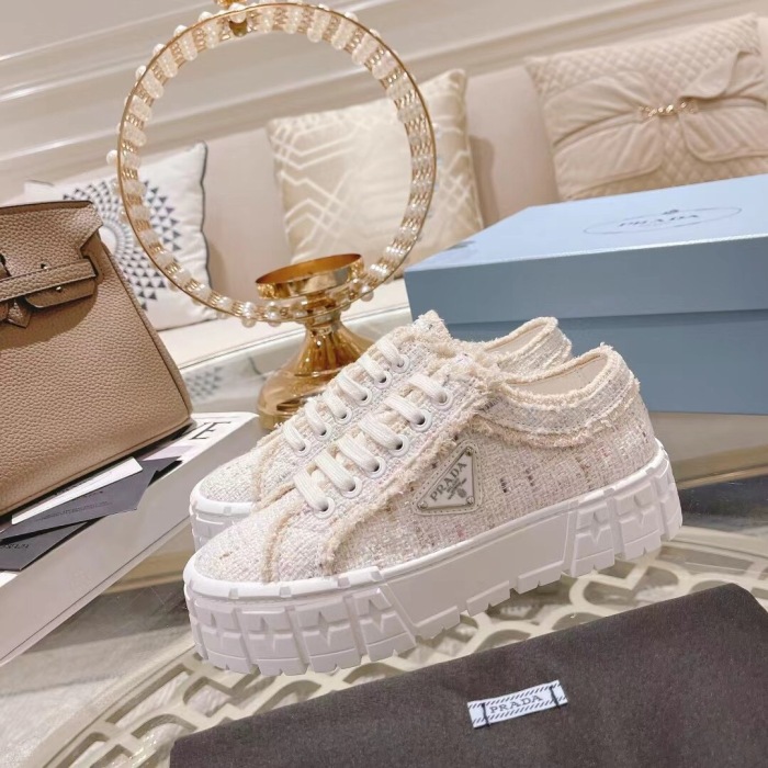 Prada Gabardine Sneaker Size 35-40   4-Color