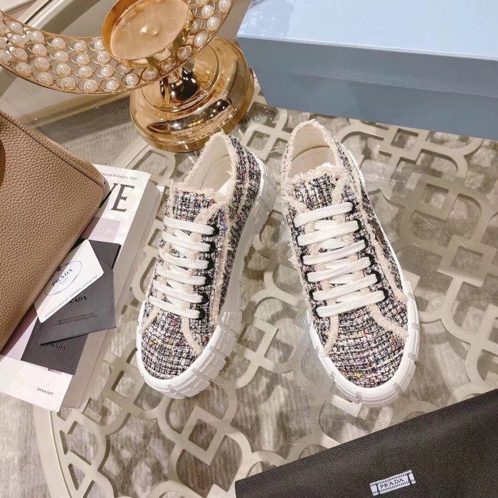 Prada Gabardine Sneaker Size 35-40   4-Color
