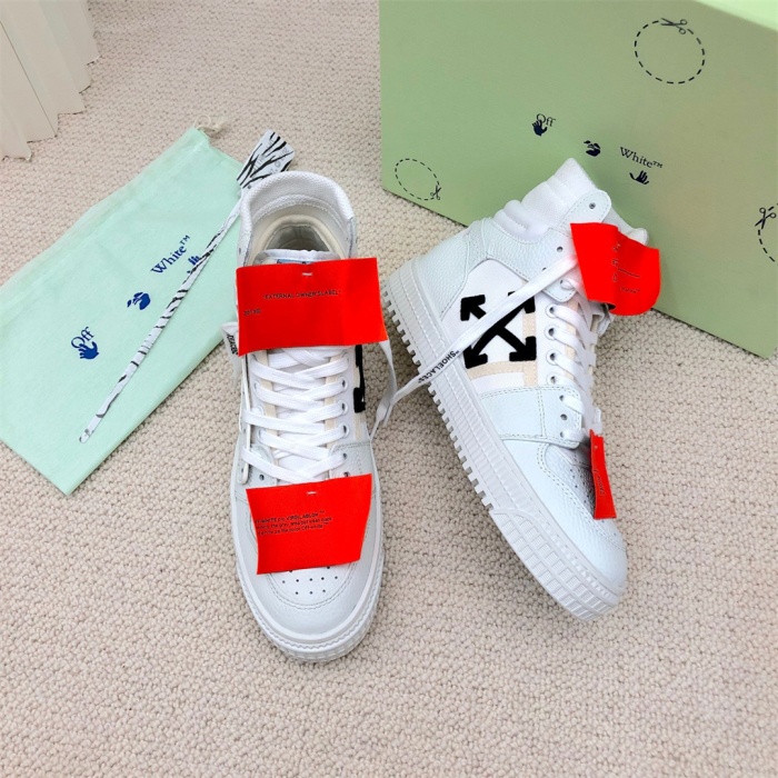 OFF White 3.0 Off Court Suede Canves Sneaker Size 35-45   11-Color
