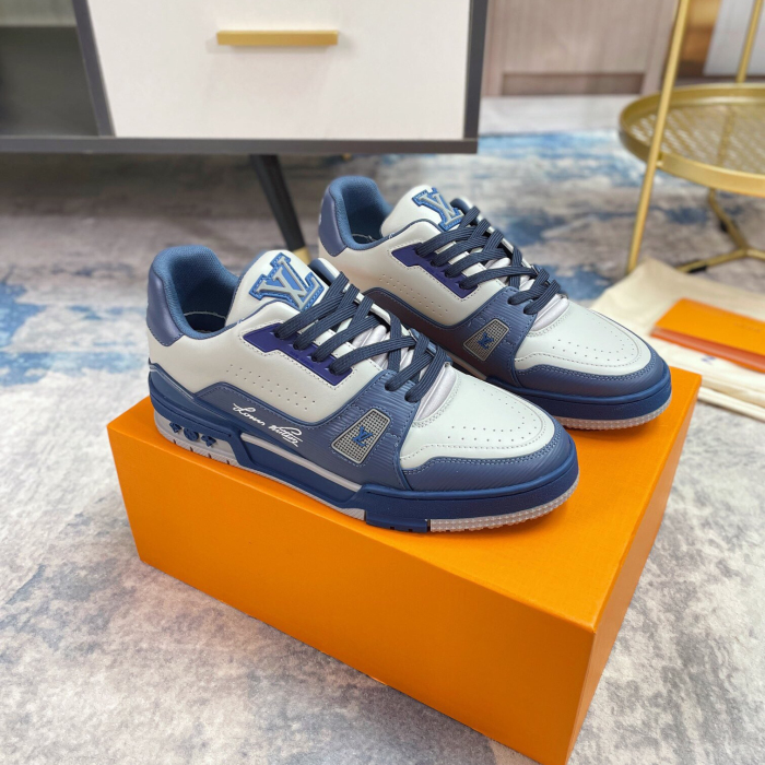 Louis Vuitton LV Trainer #54 Signature Sneaker Size 39-45   4-Color