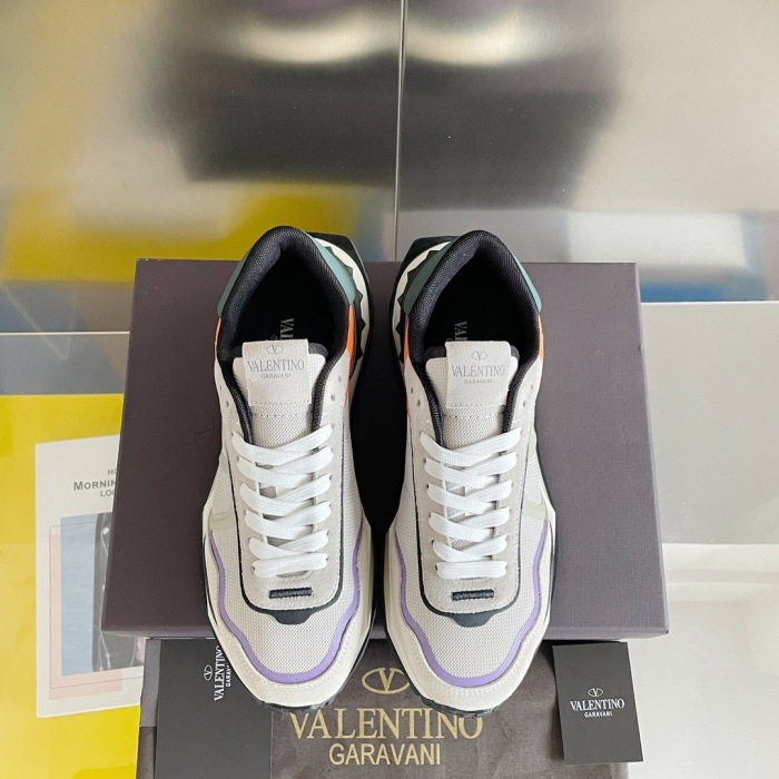 Valentino Netrunner Fabric Sneaker Size 36-45   4-Color