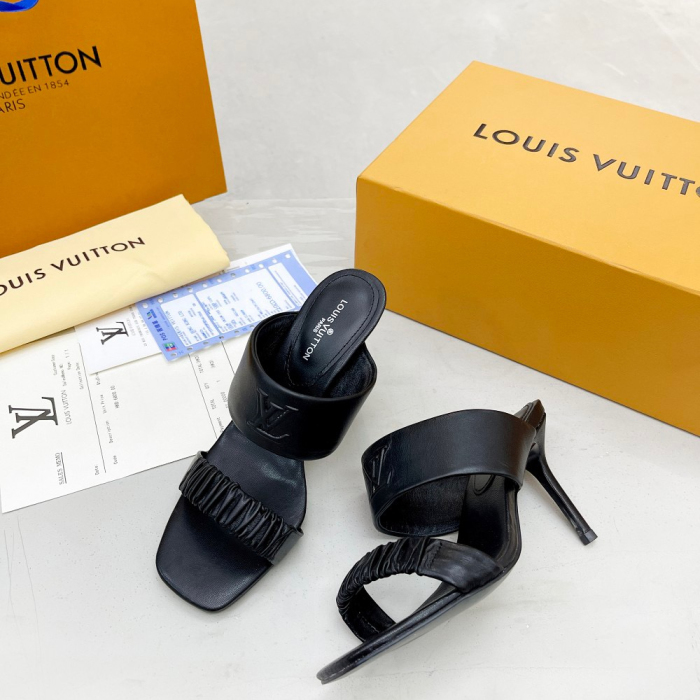 Louis Vuitton Drapy Pumps Size 36-41 Height 8.5cm   4-Color