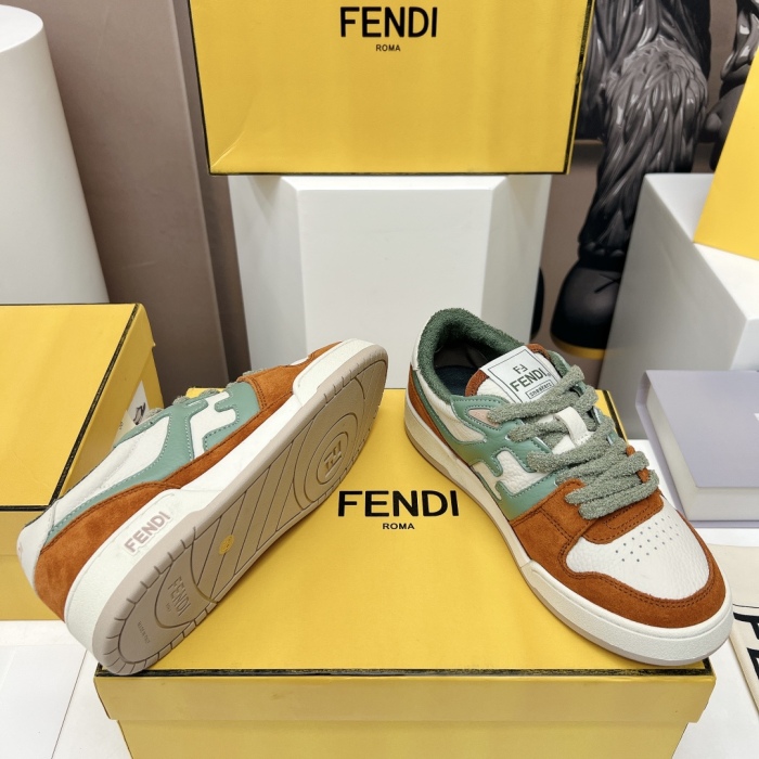 Fendi Match Low Top Sneaker Size 35-45  4-Color