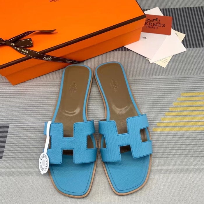 Hermes Oran Slippers Size 35-41  14-Color