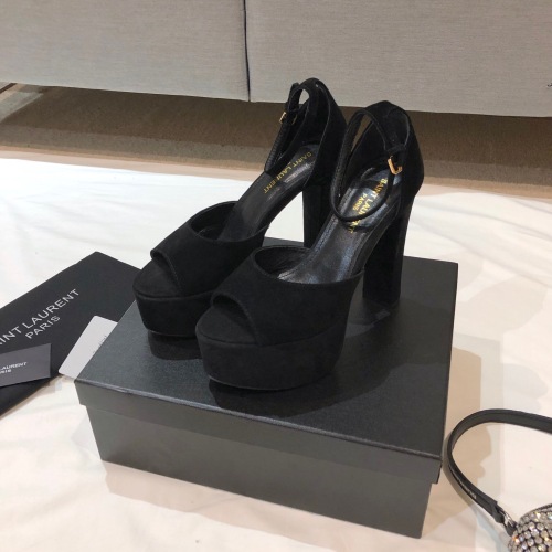 YSL Jodie Platform Pumps Size 35-41 4-Color