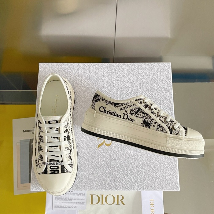 Dior Walk'N'Dior Platform Sneaker Size 35-40 4-color