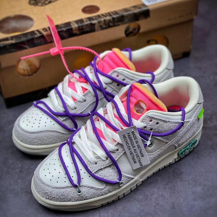Nike Dunk Low x OFF White Top Sneakers  Gr. 36-45