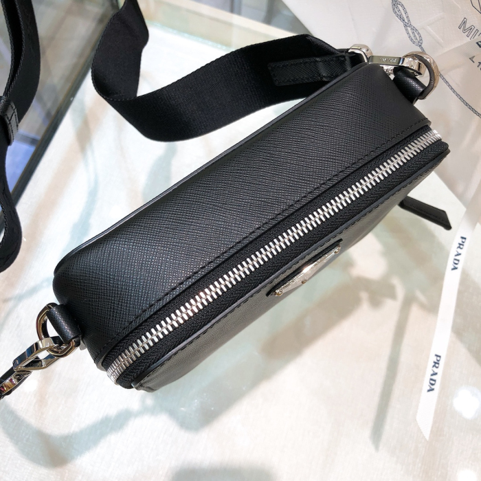 Prada 2VH070 Saffiano Leather Prada Brique Bags Size 19*12.5*5.5cm