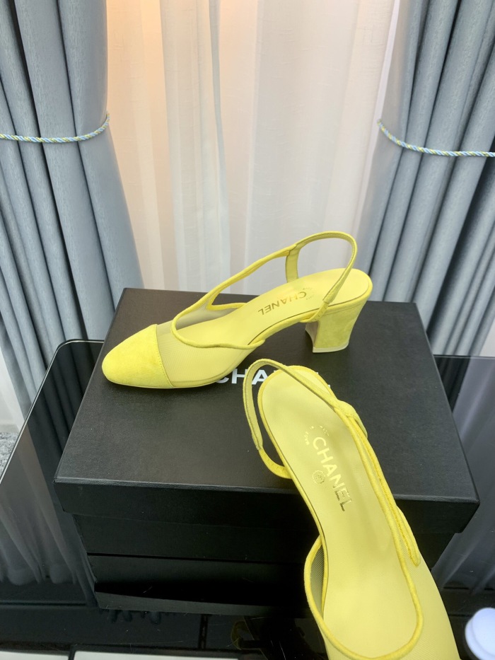Chanel Slingbacks Pumps Size 35-41 6-Color