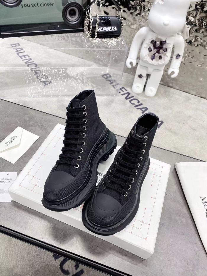 Alexander McQueen Tread Slick High Top Sneaker Size 35-45  4-Color