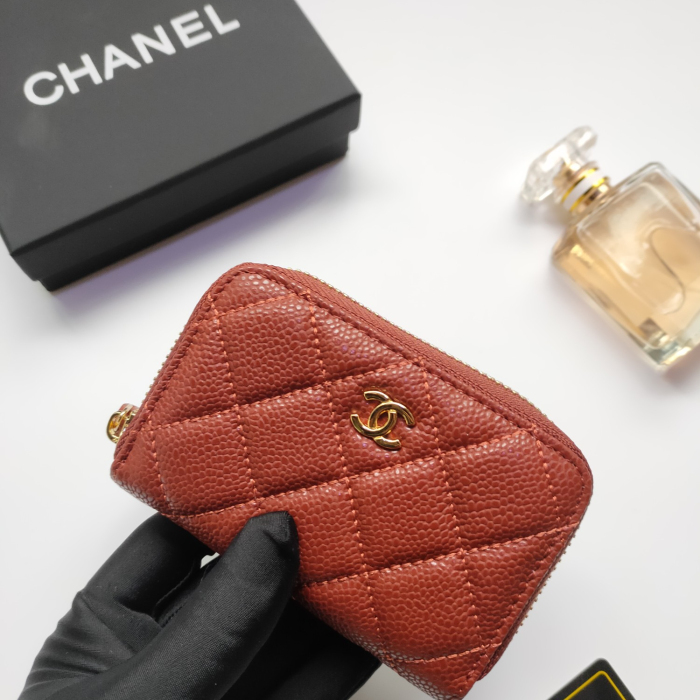 Chanel Card Holder Size 10*9cm 6-Color