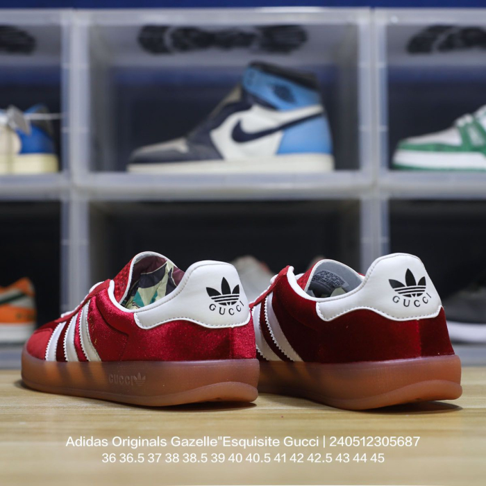 Gucci x Adidas Gazelle Sneaker Size 36-46
