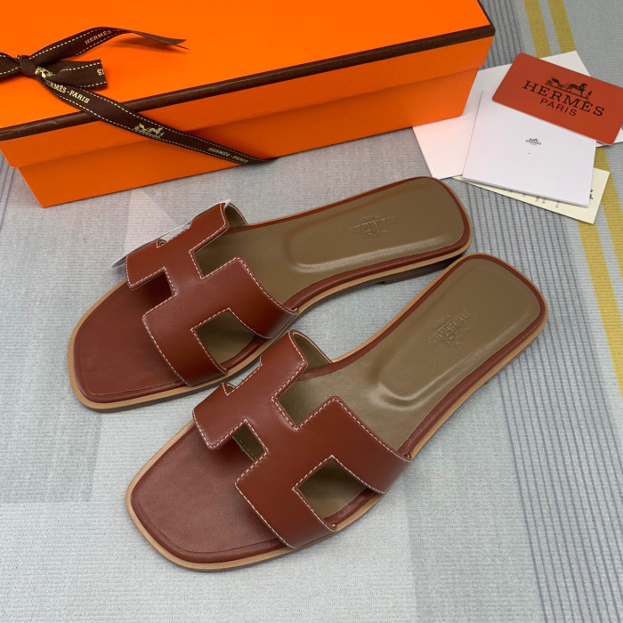 Hermes Oran Slippers Size 35-41  11-Color