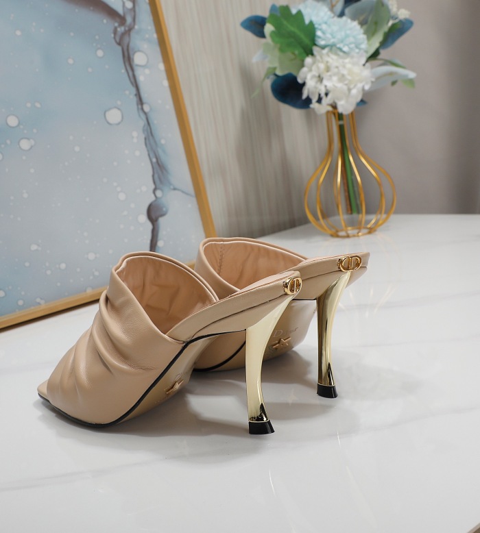 Dior D-Fame Heeled Sandal Pumps Size 35-41 5-Color