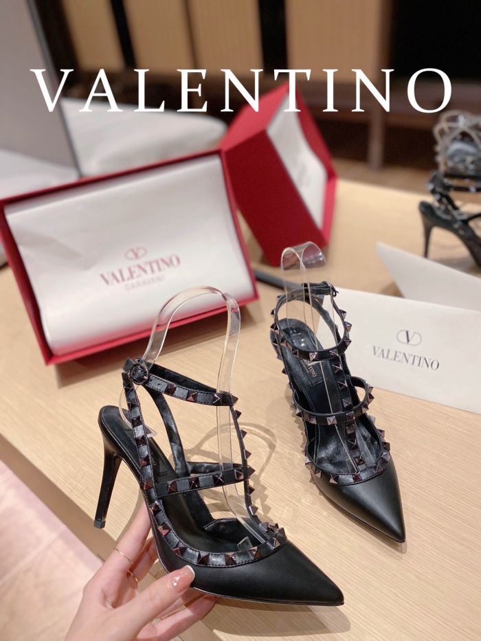 Valentino Rockstud Ankle Strap Pumps Size 35-41 11-Color