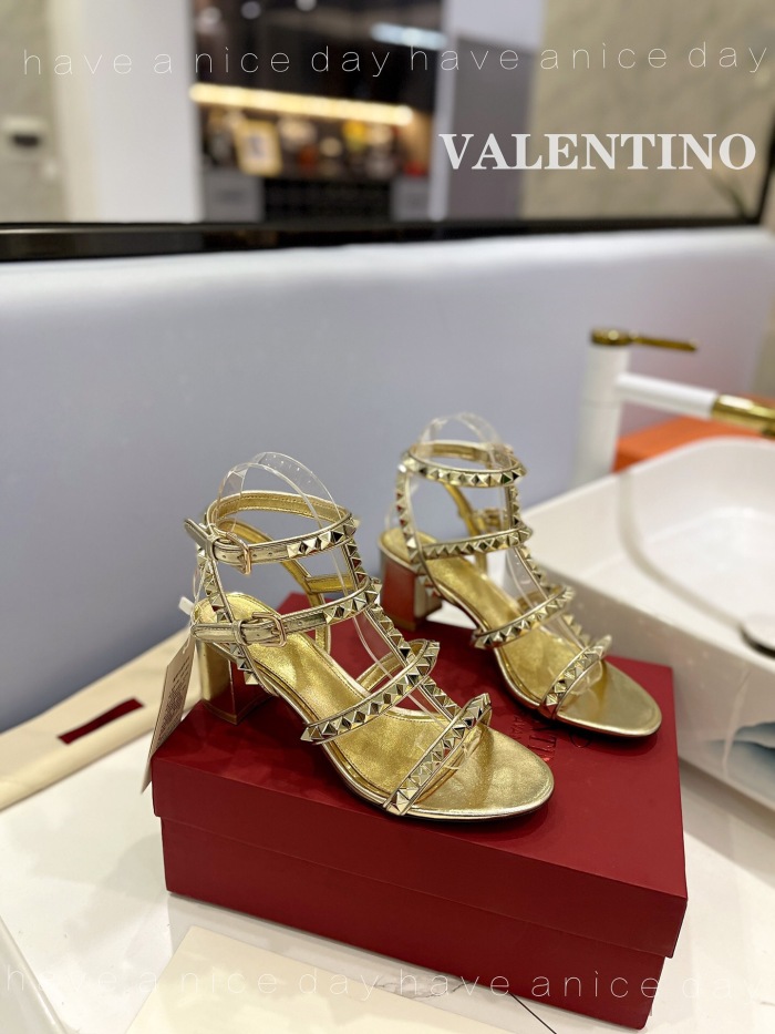 Valentino Rockstud Ankle Strap Pumps Size 35-41 5-Color