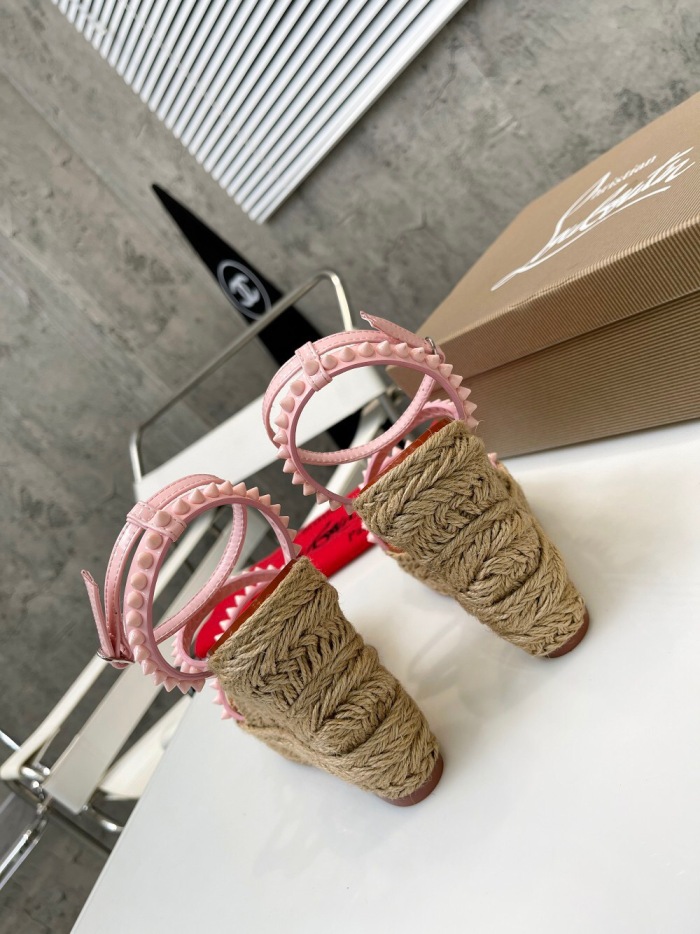 Christian Louboutin Mafaldina Zeppa Pumps Size 35-41 4-Color