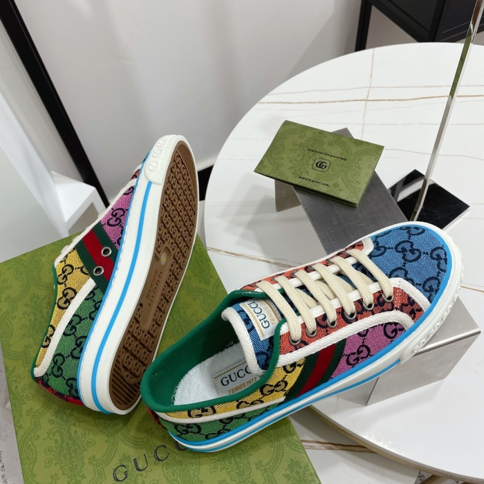 Men's GG Gucci Tennis 1977 sneaker Size 35-46 4-Color