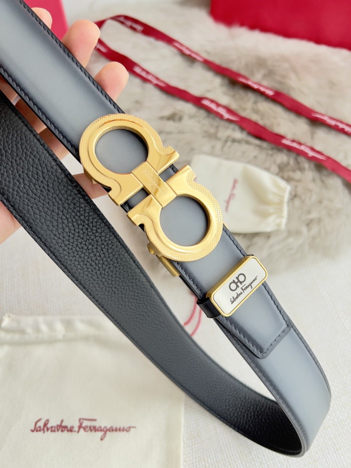 Ferragamo Men Belt Width 3.5cm