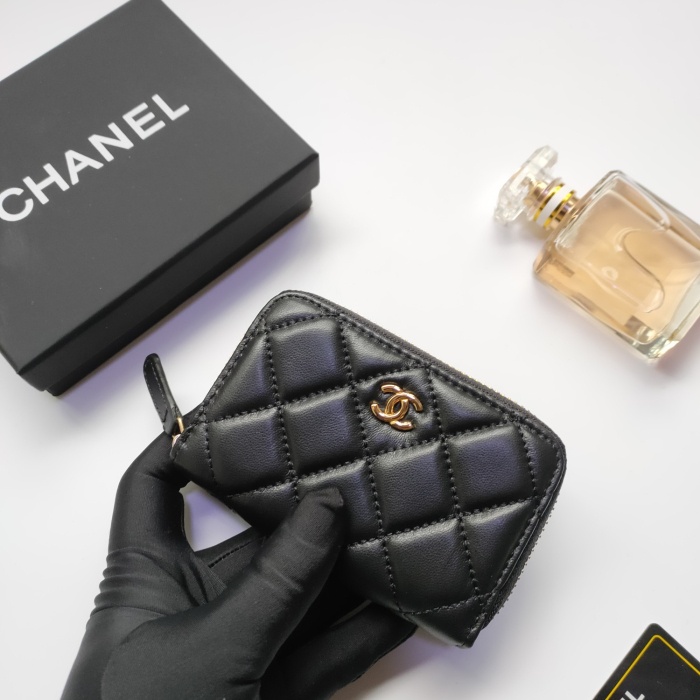 Chanel Card Holder Size 10*9cm 6-Color