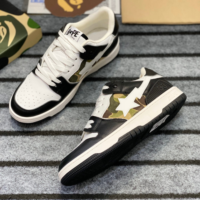 Bape SK8 STA Sneaker Size 36-45   5-Color